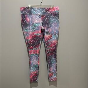 Mossimo Supply Co. Pink and Purple Leggings